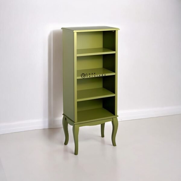 Matcha Classic solid wood open shelf cabinet - Indonesia furniture, premium wooden shelving, luxury home decor