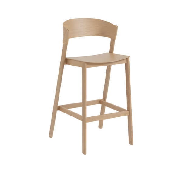 wooden bar chair – modern minimalist Indonesia furniture for dining and bar spaces