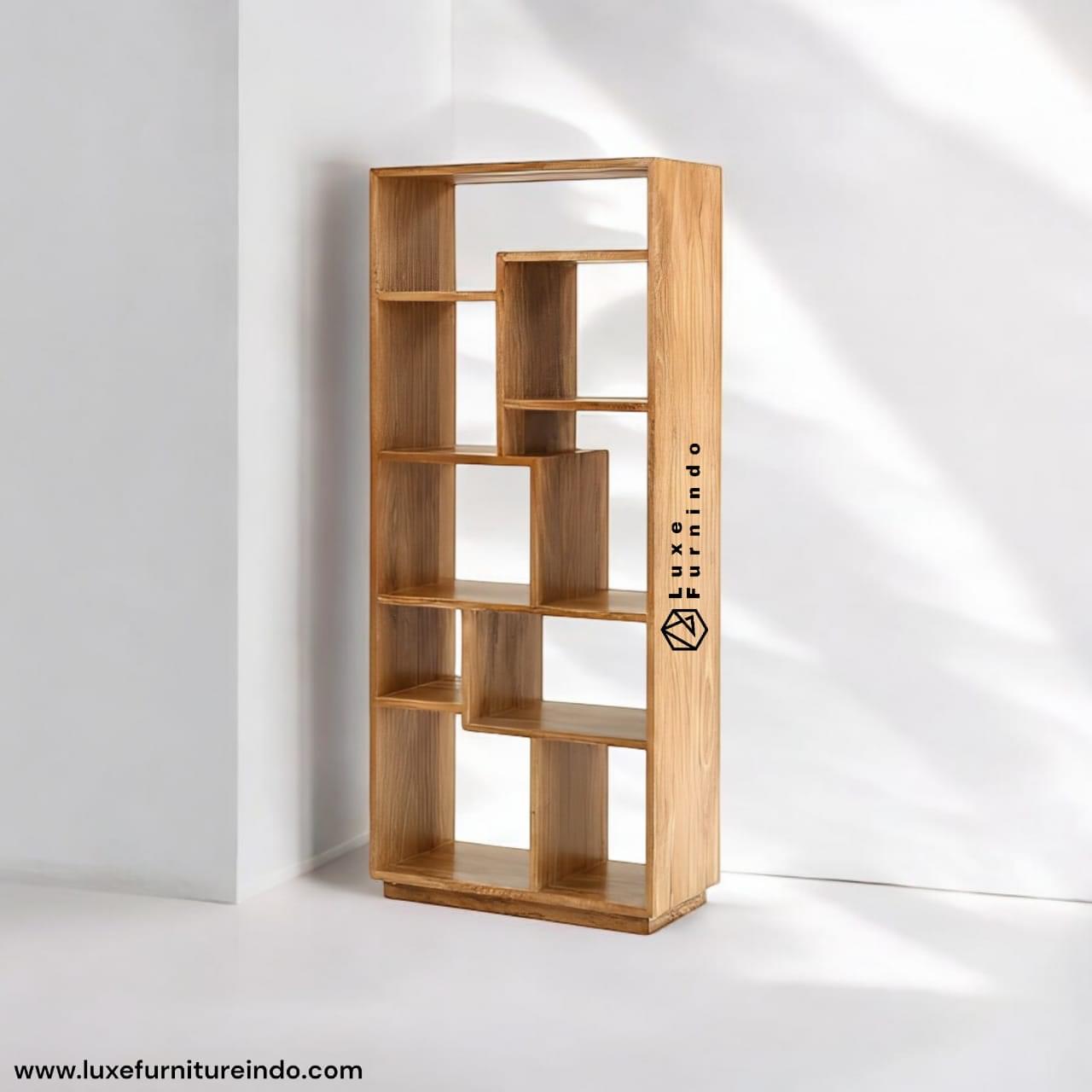 Luxury Solid Wood Display Shelf